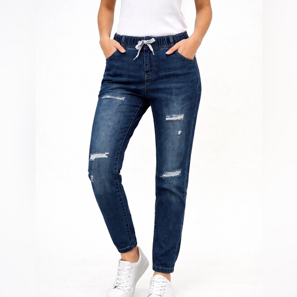 Fashion Nova Denim - Fashion Nova Denim Joggers brand new with tags size 3